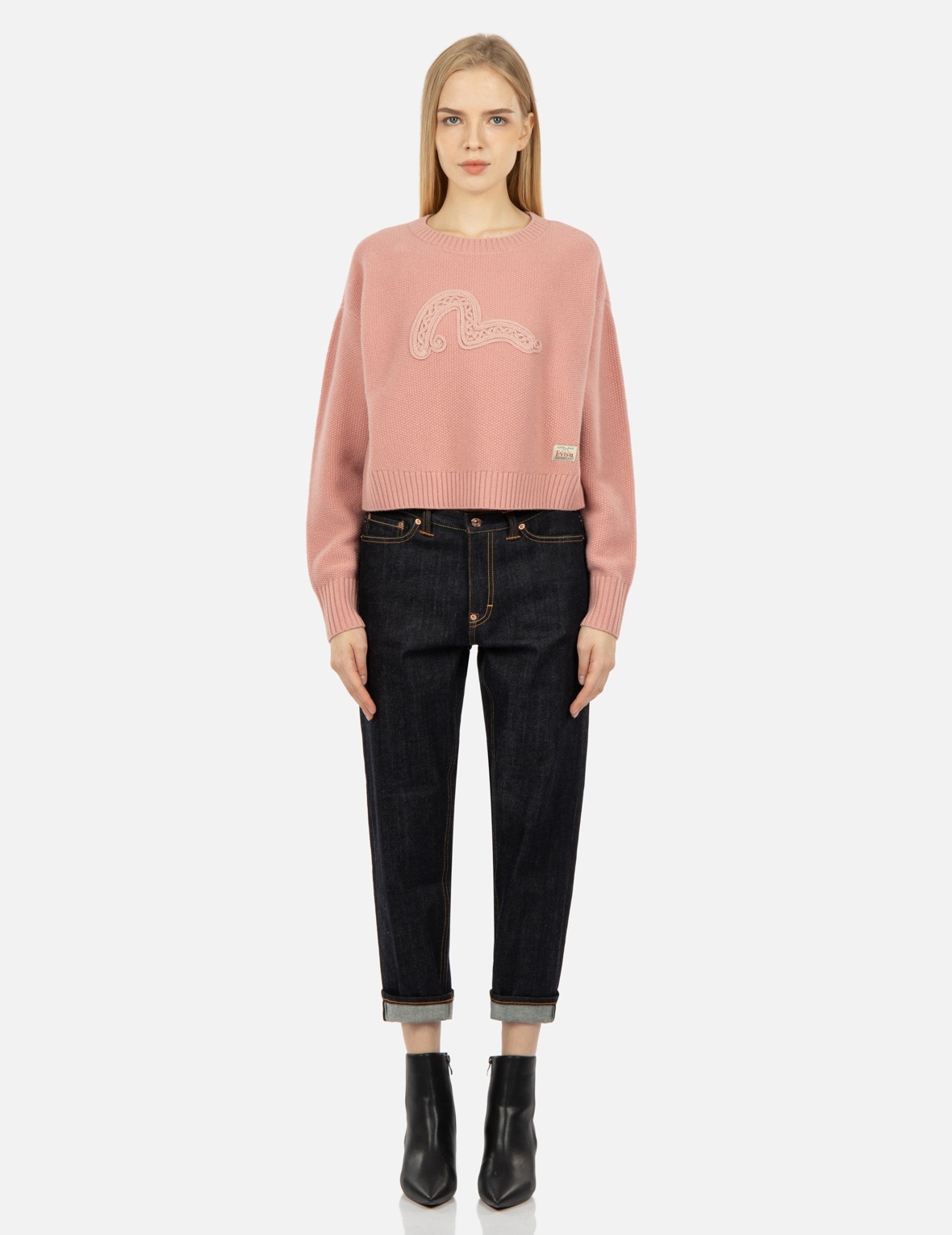 TEXTURE SEAGULL KNITTED SWEATER - 5
