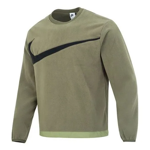 Nike As M Nk Club+ Flc Crew Wntr Logo DQ4895-222 - 1