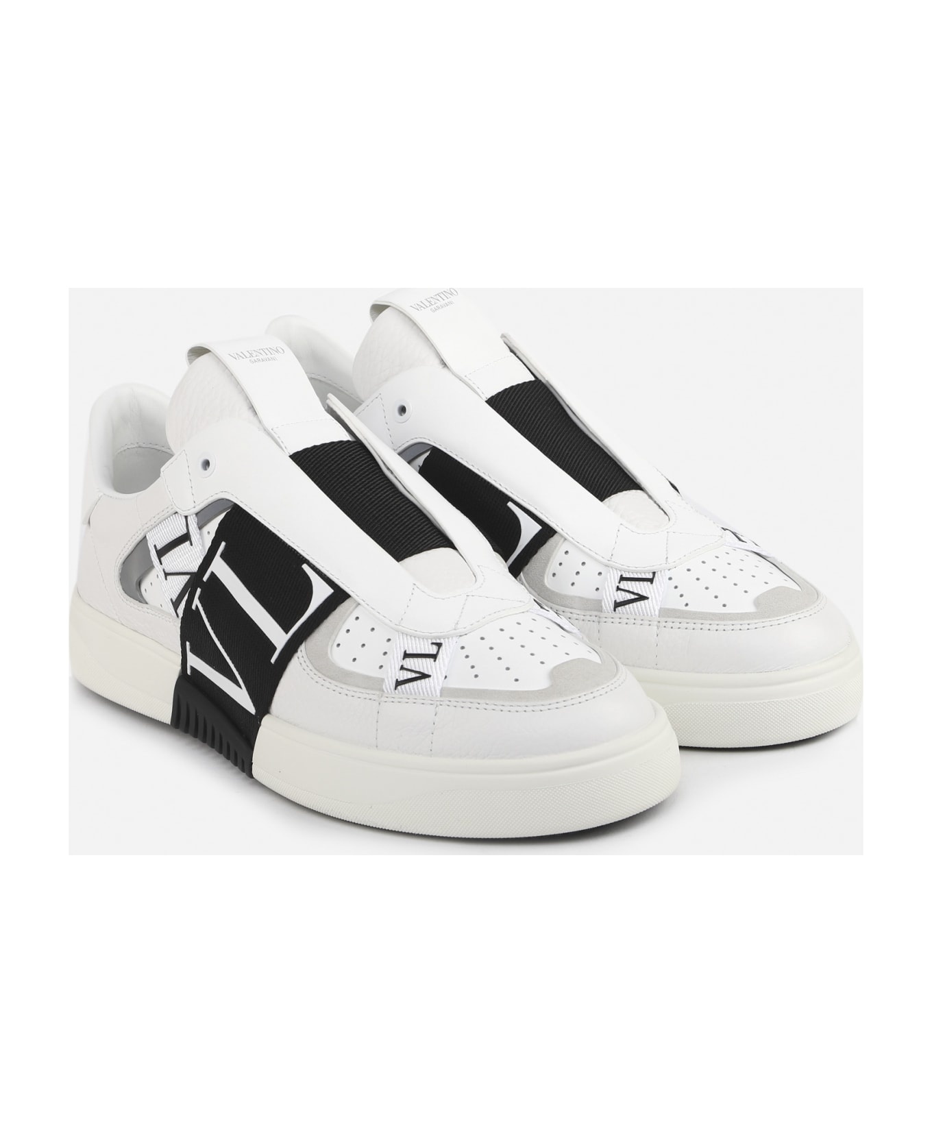 Vl7n Slip-on Sneakers In Leather - 2