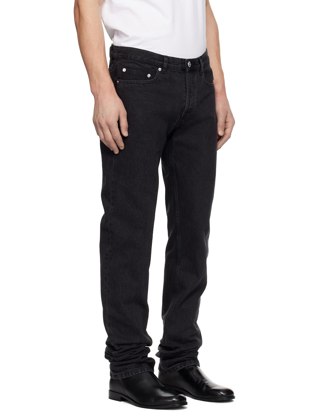 Black New Standard Jeans - 2