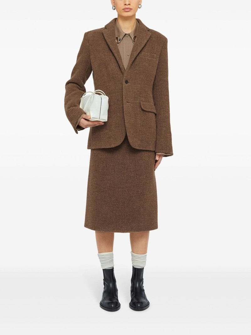 Jil Sander A-line midi skirt outlook