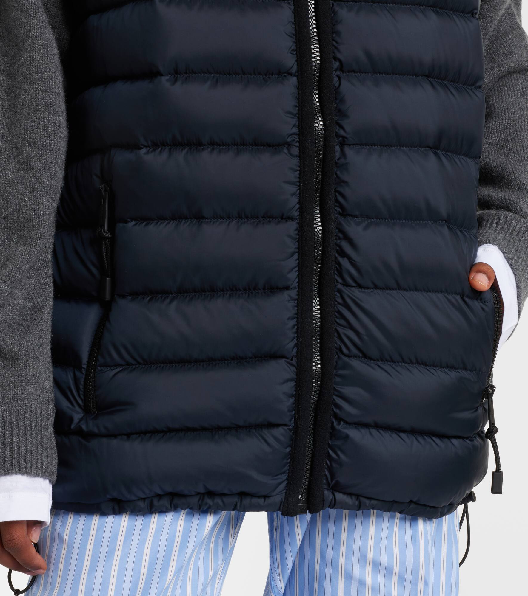 Paneled down vest - 5