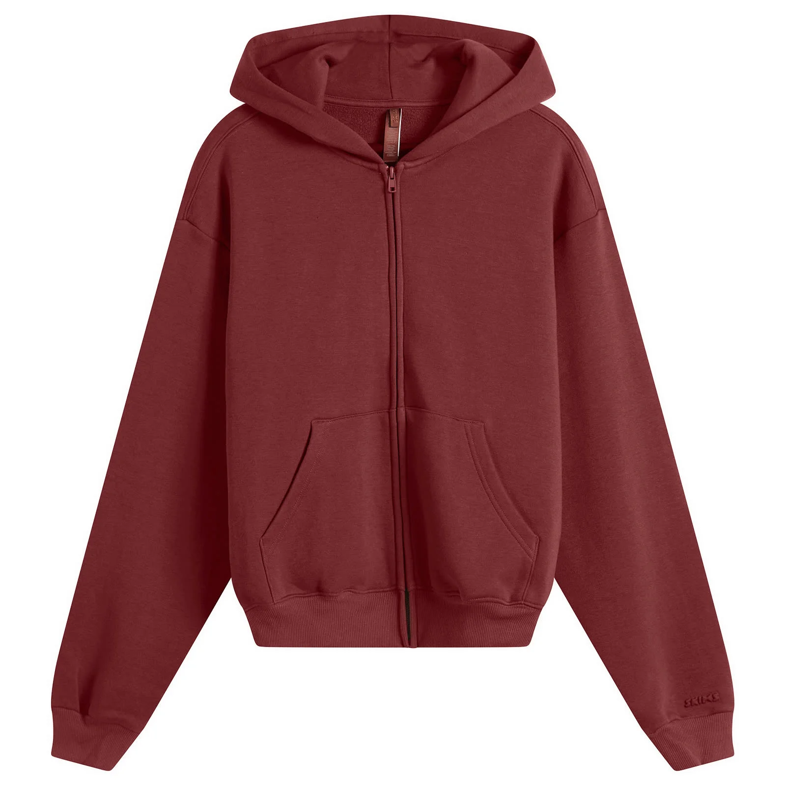 SKIMS Cotton Fleece Classic Zip Up Hoodie - 1