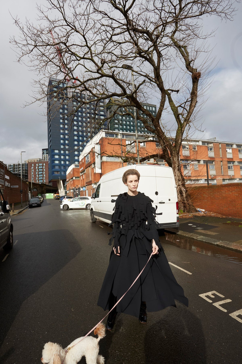 MULTI RECTANGLE LONGSLEEVE TOP BLACK 9