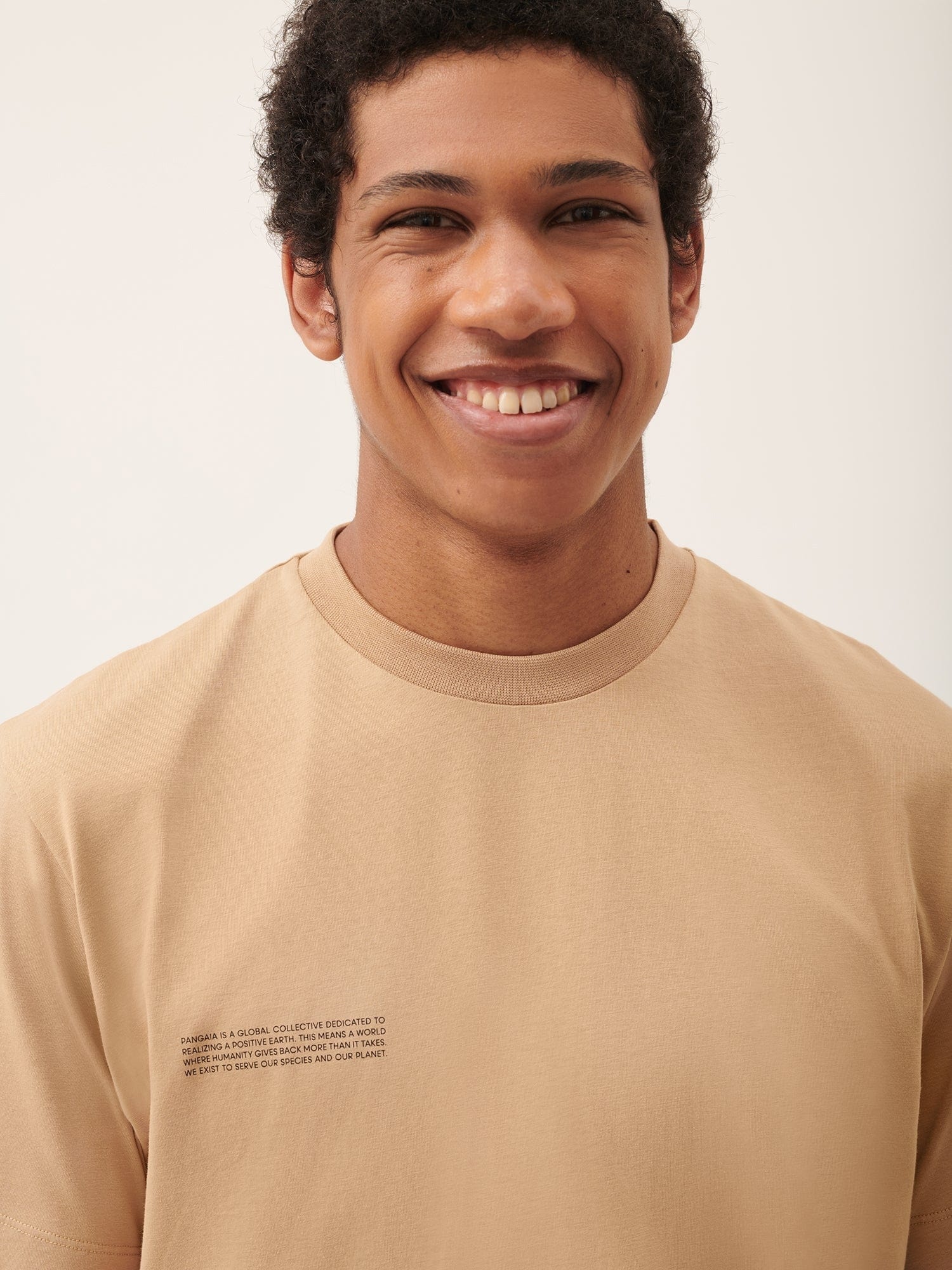 Mens 365 Midweight T-shirt - Desert Camel - 3