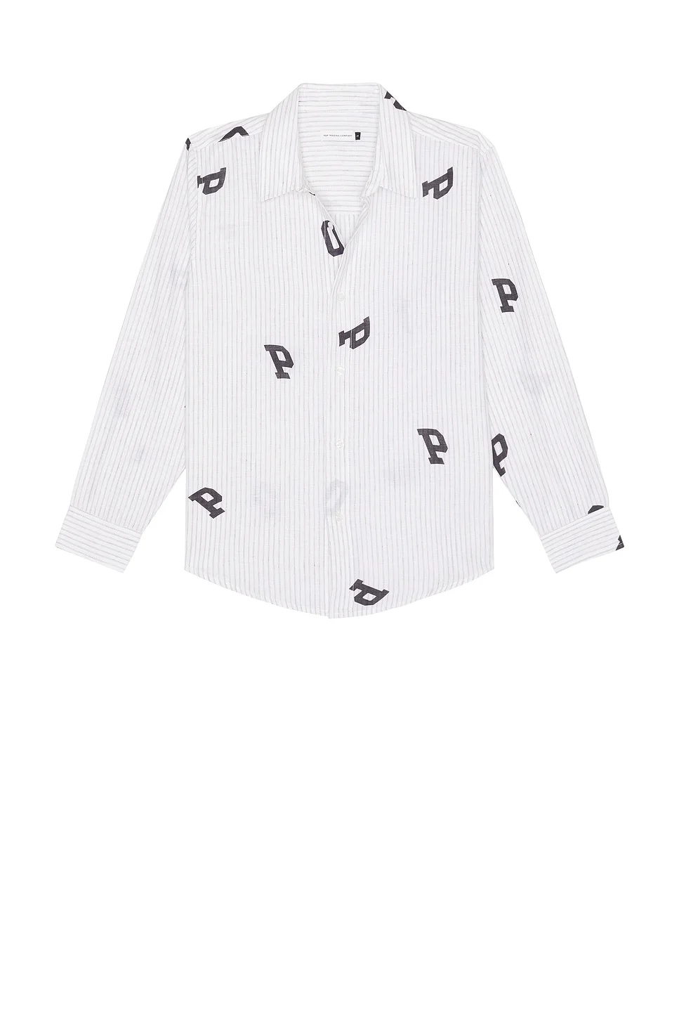 Letters Striped Pop Shirt - 1