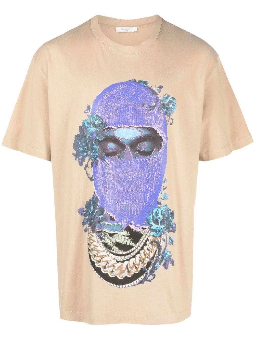 Mask Roses logo-print T-shirt - 1