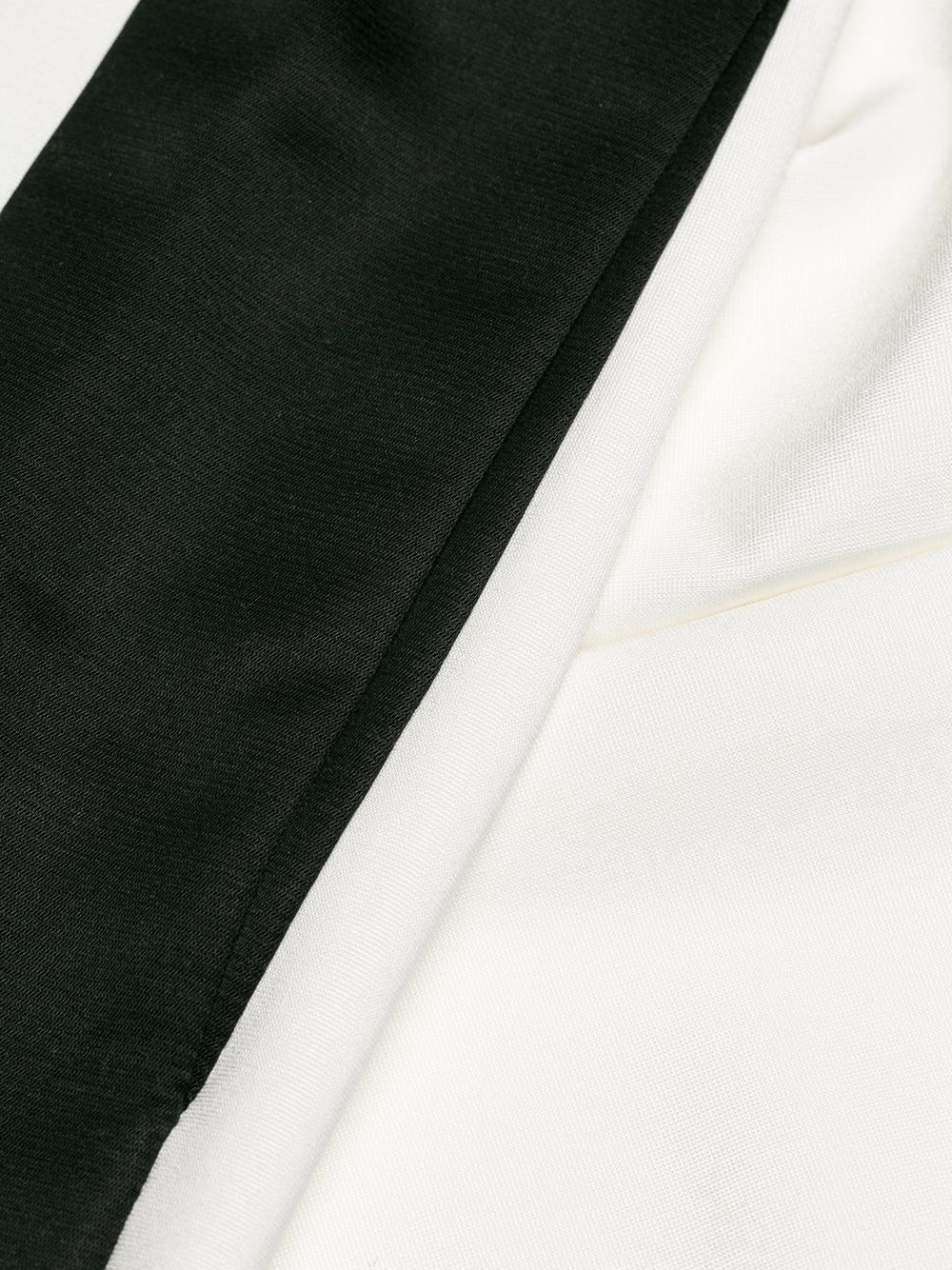 high-waist contrast trousers - 7