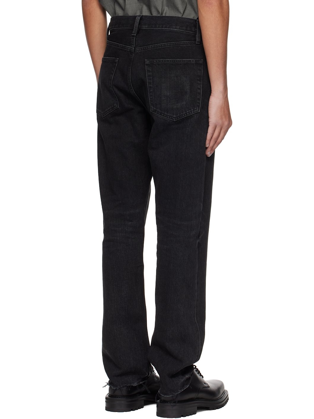 Black Classic 5 Pocket Jeans - 3