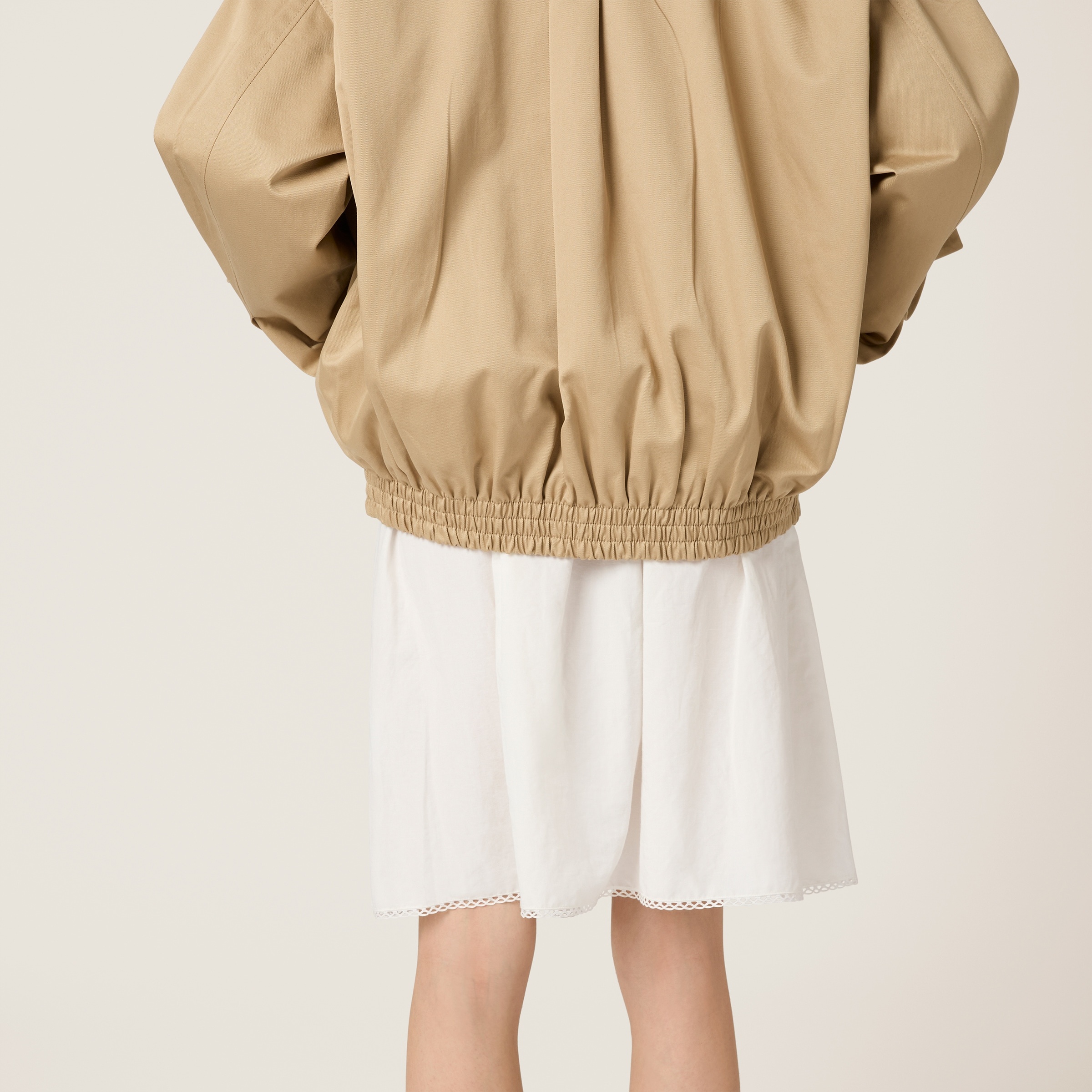 Chino cloth blouson jacket - 5