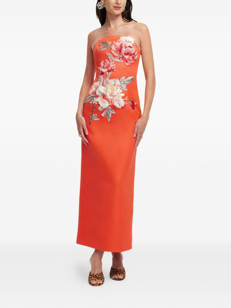 LEO LIN Ava floral midi dress outlook