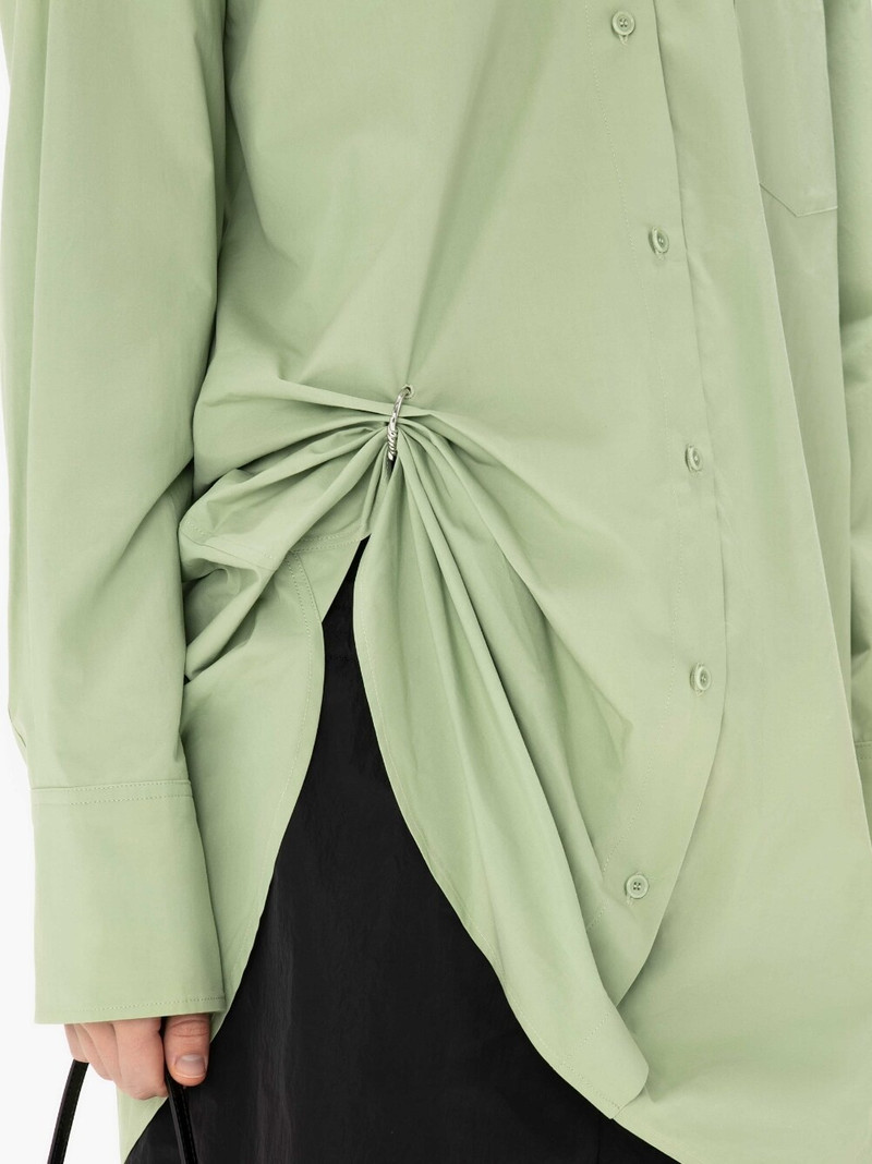 RING DETAIL ROLL SHIRT 5