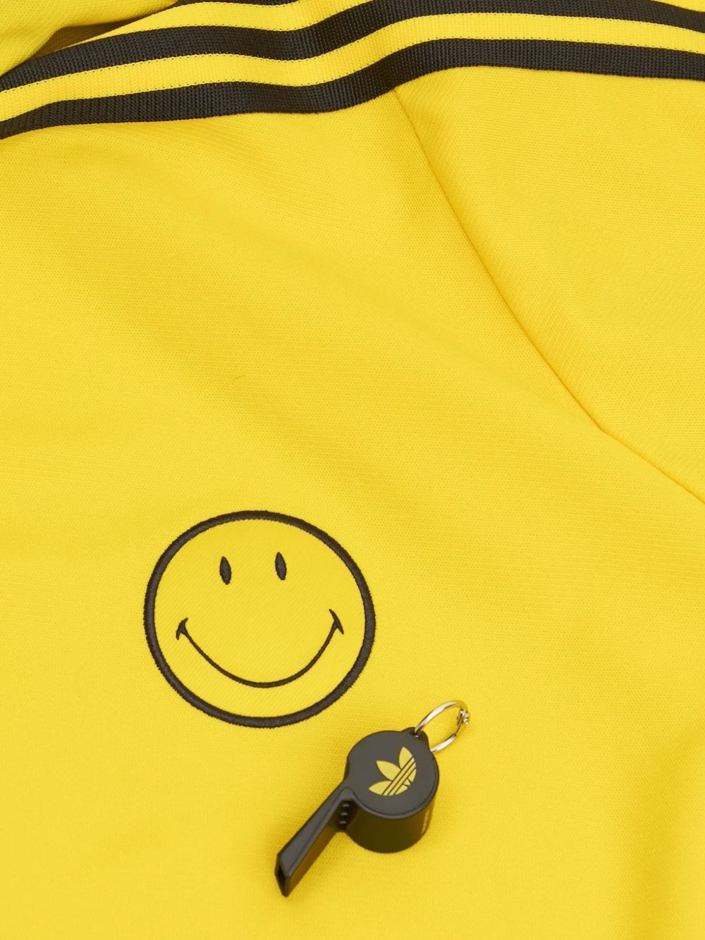 Smiley three-stripe track top - 5