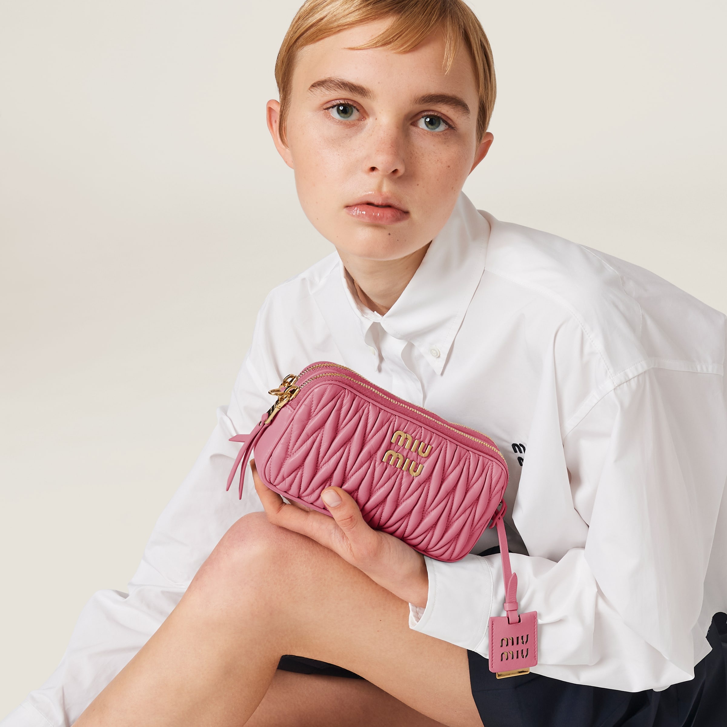 Matelassé nappa leather mini-bag - 2