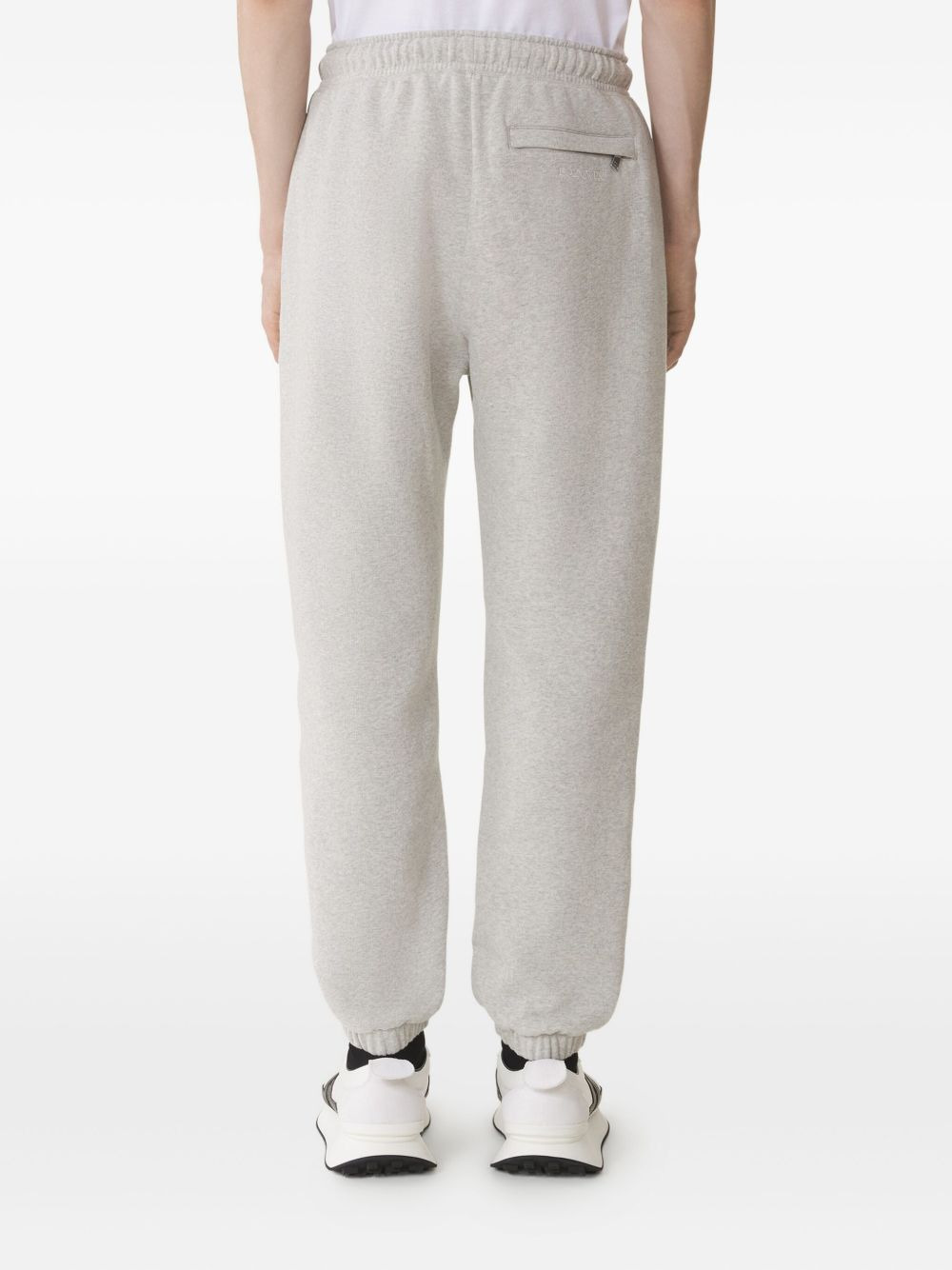 embroidered-logo trousers - 4