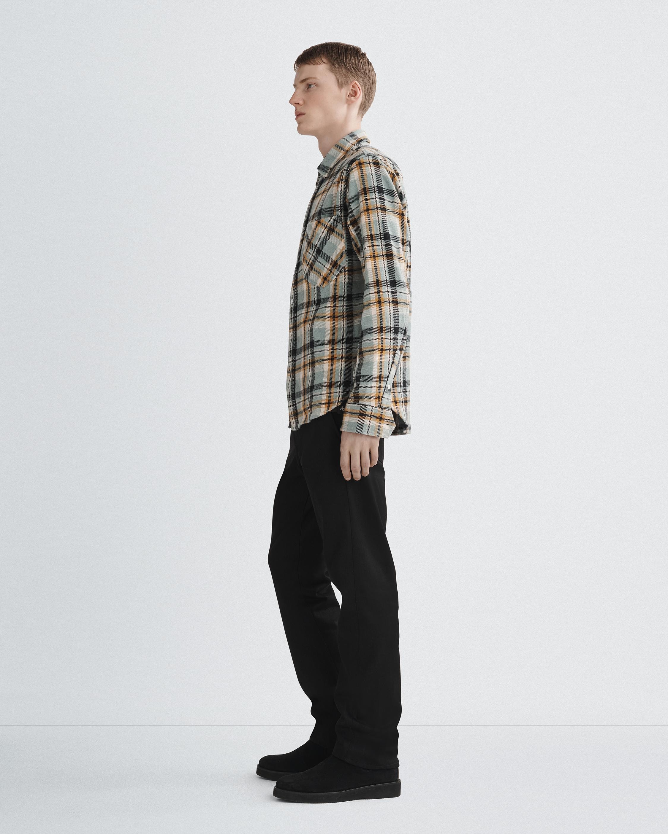 Engineered Flannel Shirt
Relaxed Fit Button Down - 4