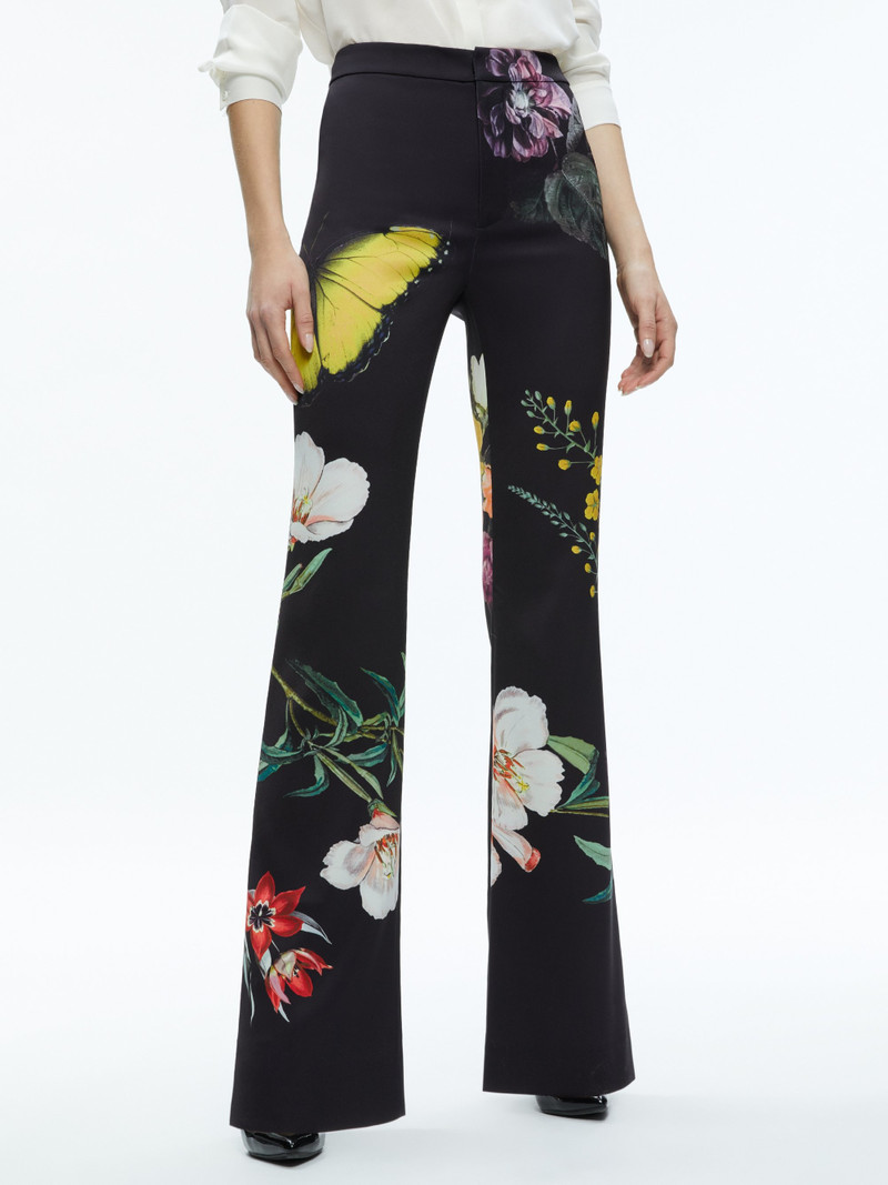 Alice + Olivia RONNIE HIGH RISE TROUSER outlook