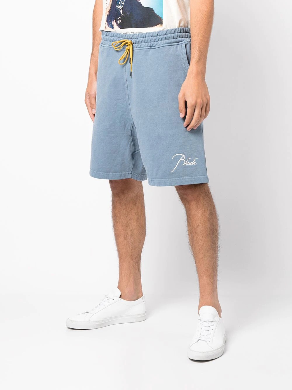 Terry drawstring shorts - 3