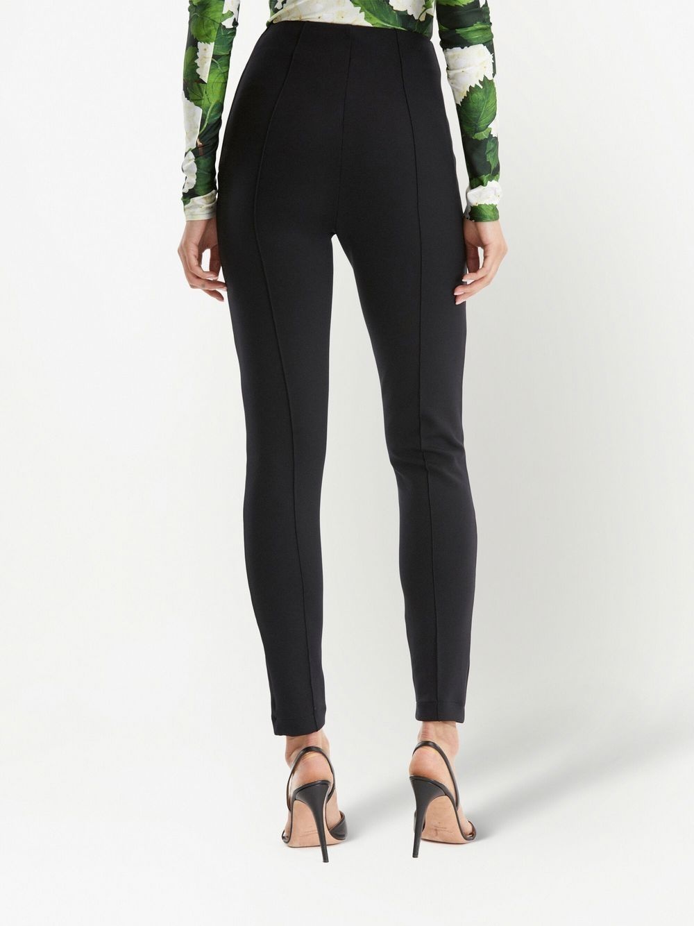 skinny high-wiasted trousers - 4