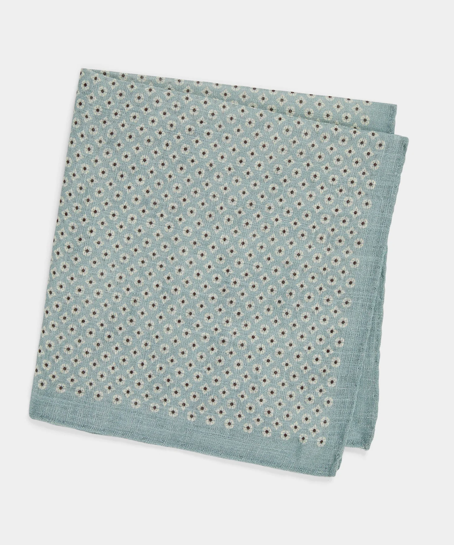 Italian Micro Geo Pocket Square - 1
