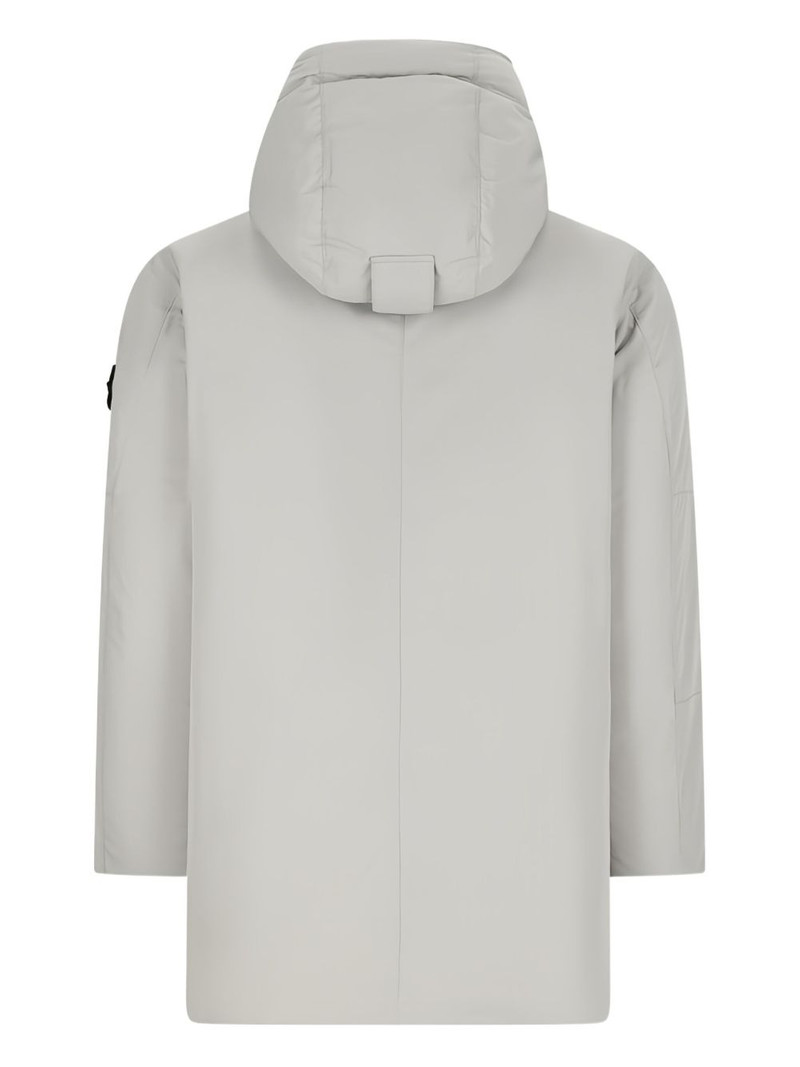 Stone Island hooded parka coat outlook