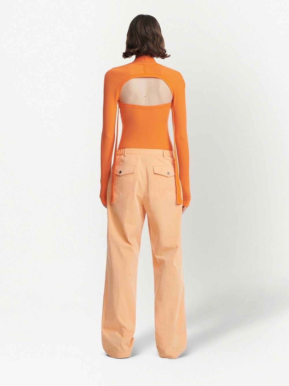 multi-pocket slouched trousers - 4
