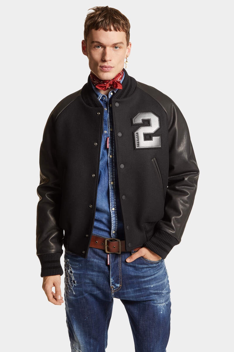 COLLEGE BOMBER JACKET - 3