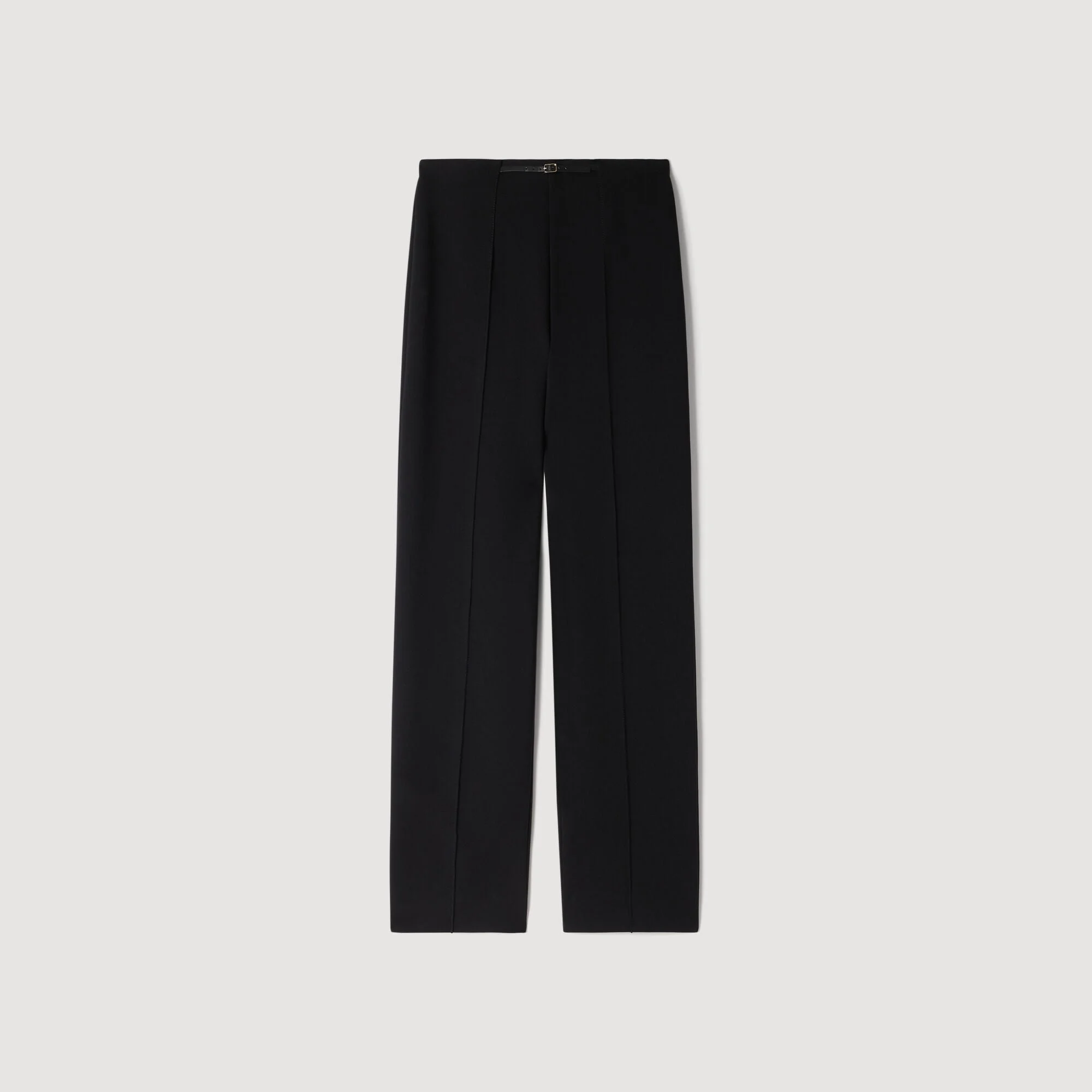 STRETCH STRAIGHT-LEG TROUSERS - 1