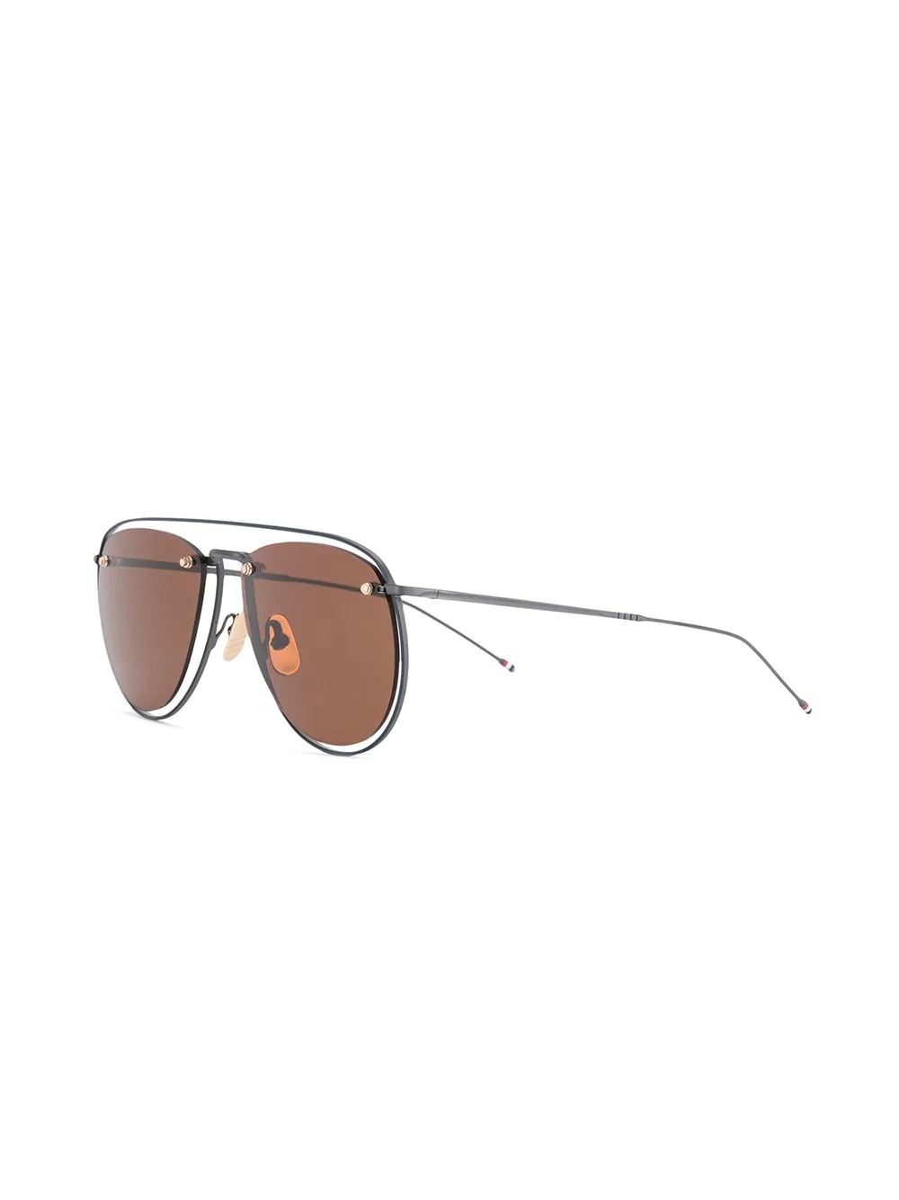 TB113 rectangular-frame sunglasses - 2