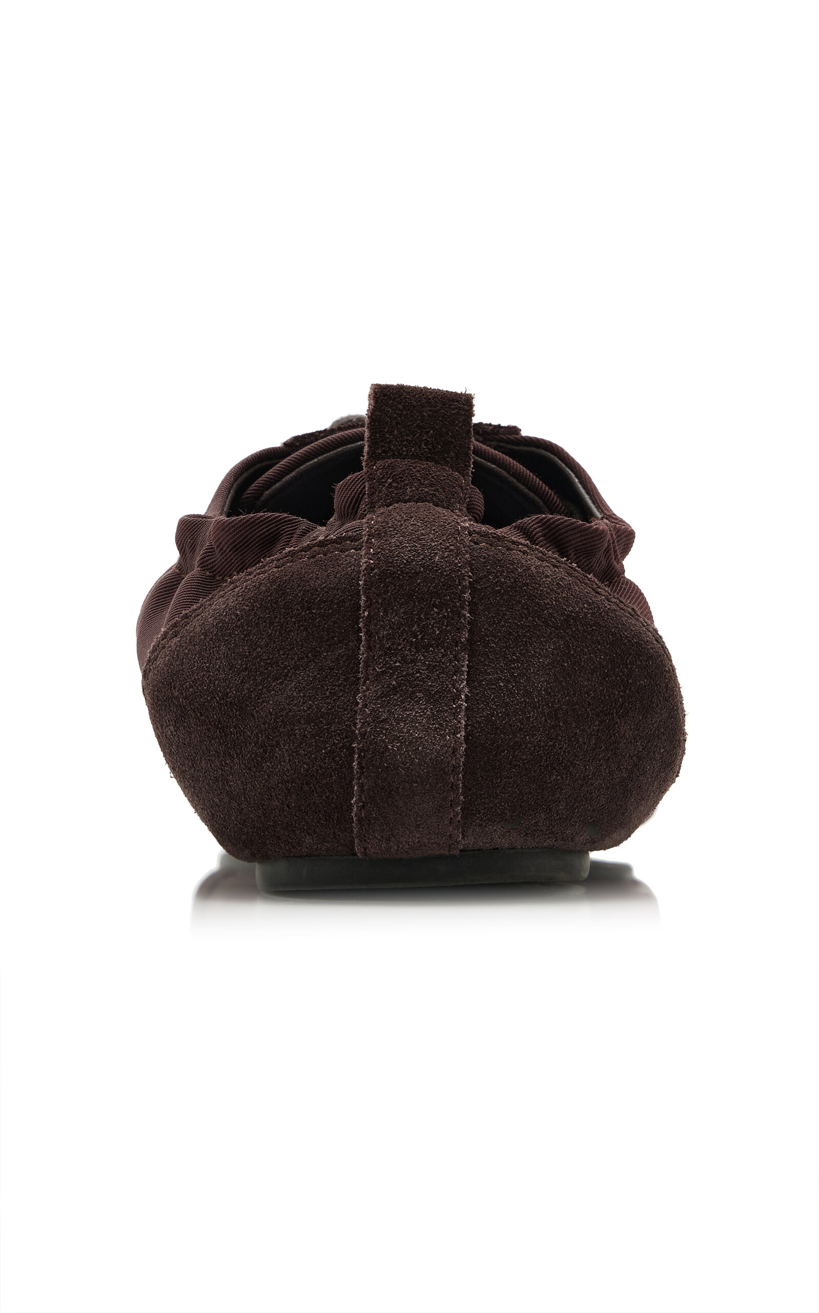 Leather Ballet Sneakers brown - 4