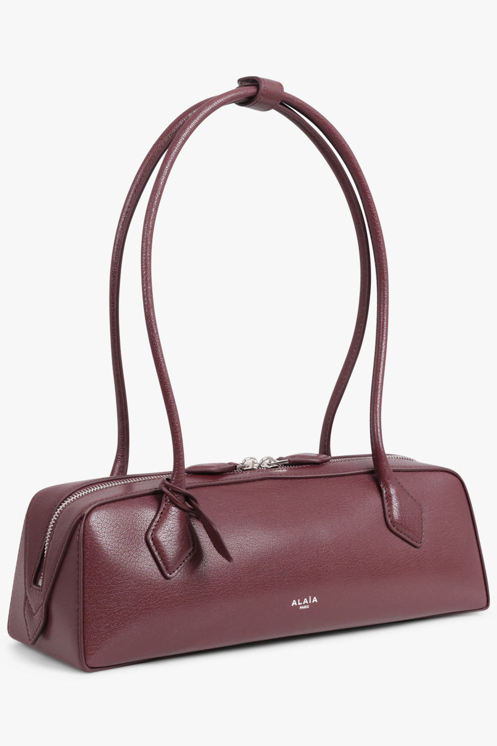 LE TECKEL MEDIUM SHOULDER BAG | GARNET RED - 2