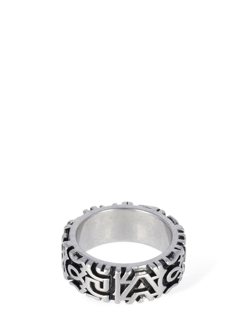 Monogram engraved ring - 3