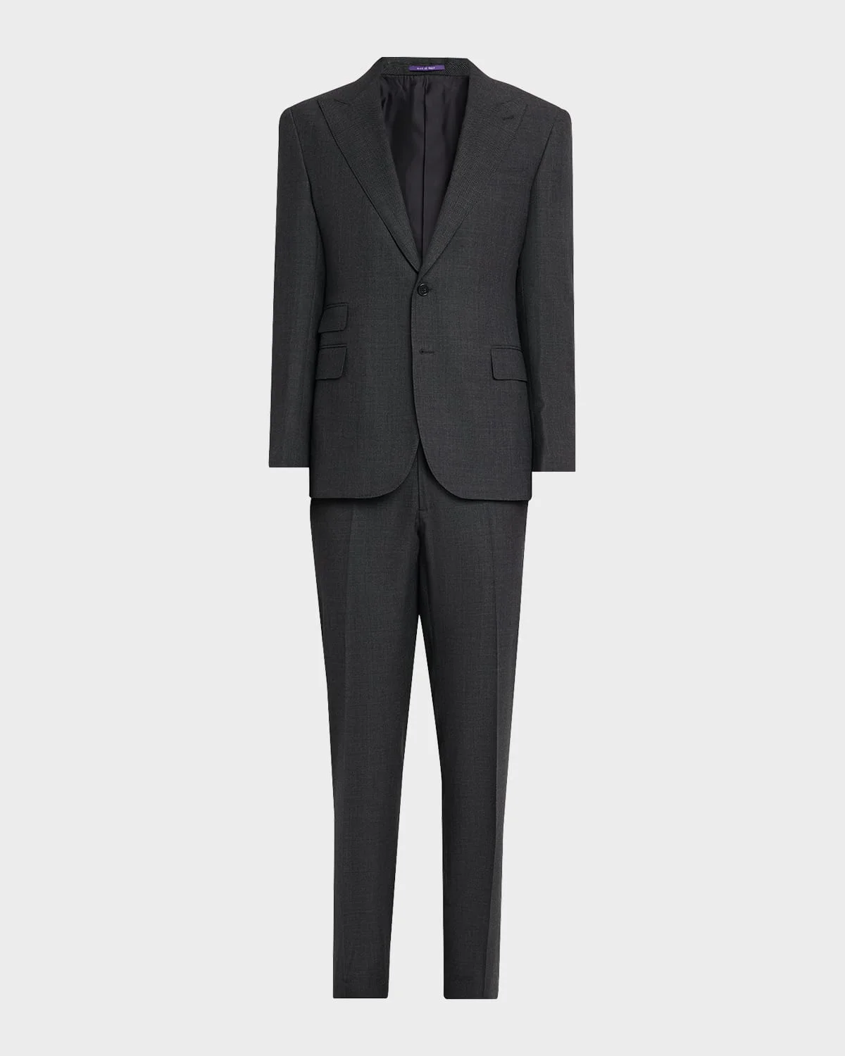 Men's Gregory Wool and Cashmere Birdseye Suit - 1