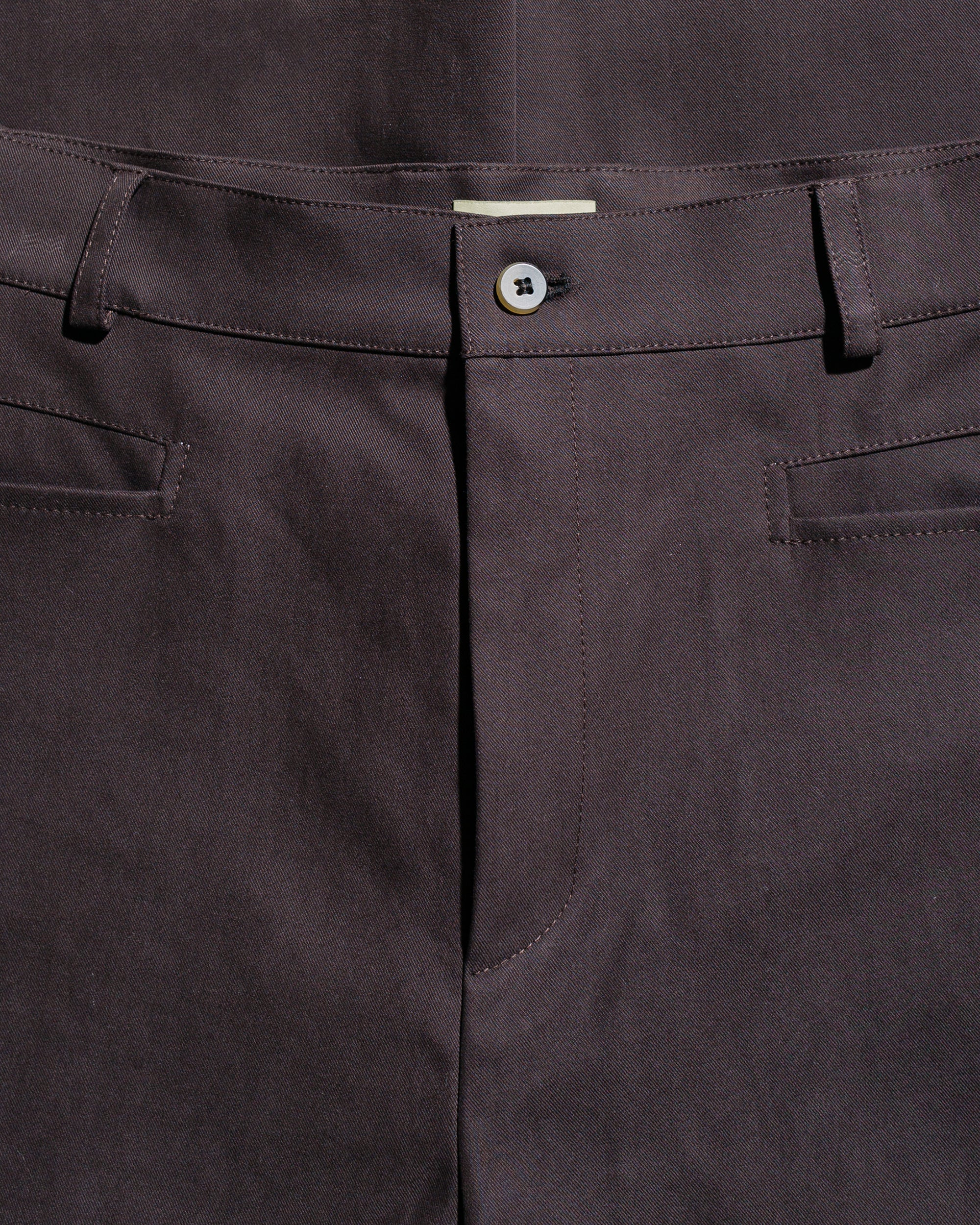 Gardian Trousers Soft Cotton Twill Chocolate - 5