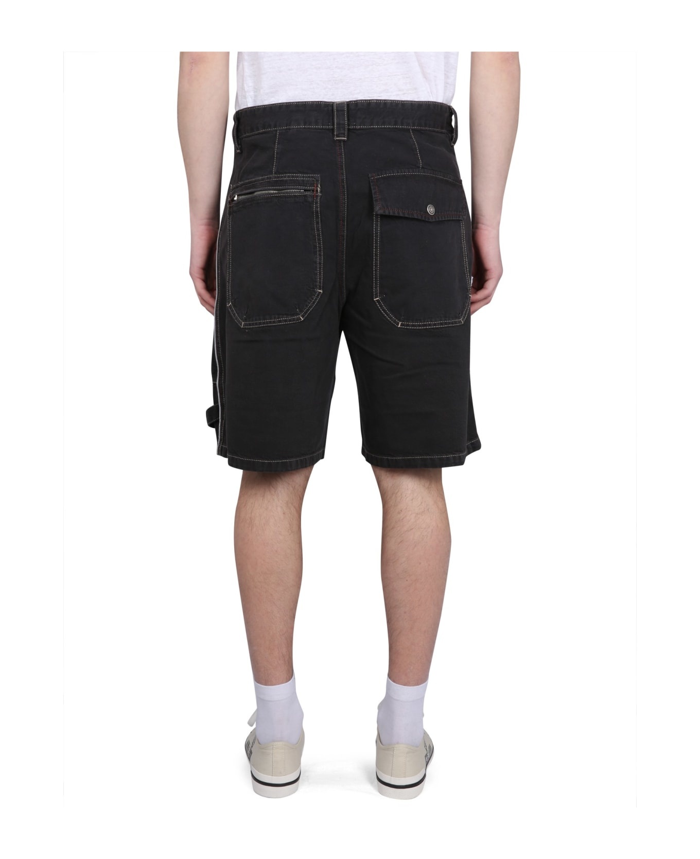 Peio Denim Bermuda Shorts - 3