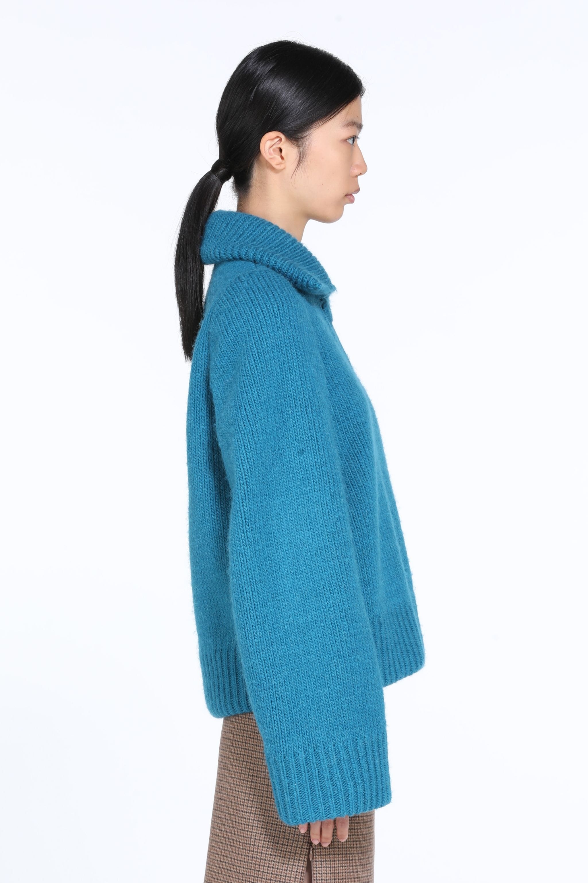 RIBBED POLO SWEATER - 3