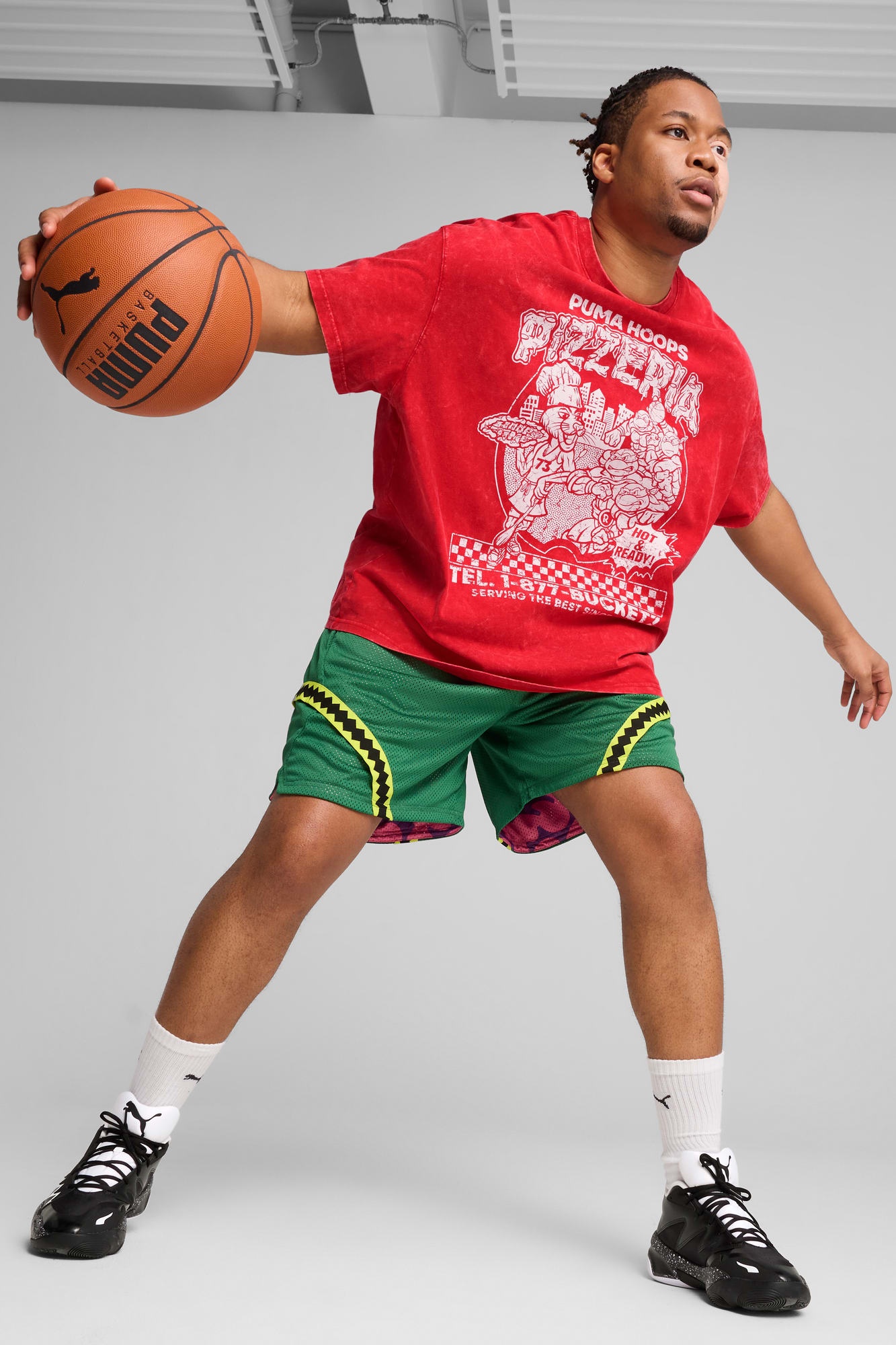PUMA x TMNT Men's Basketball Tee - 5