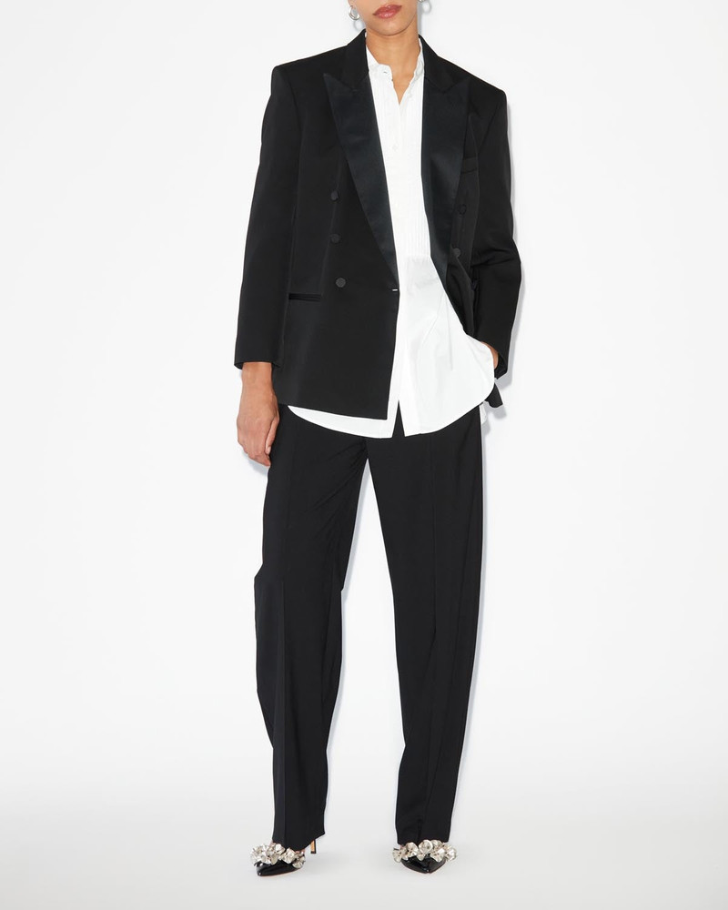 Isabel Marant PEAGAN PLAIN WOOL JACKET outlook