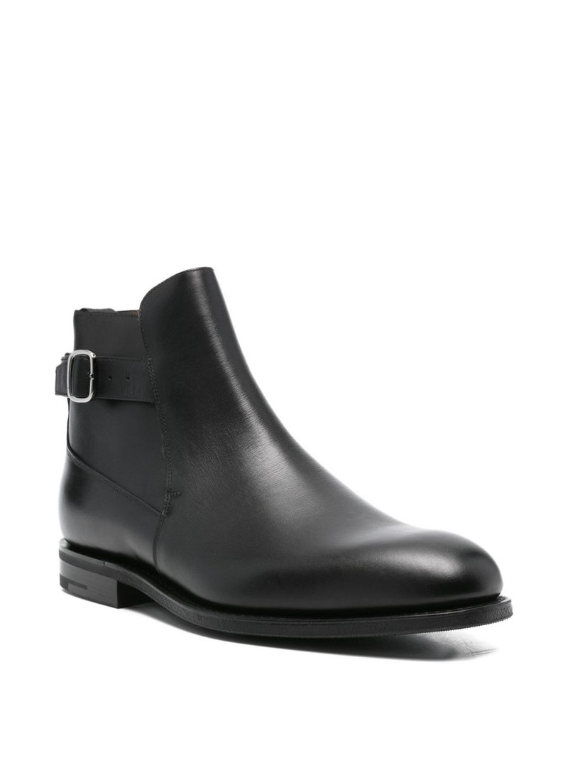 Church's buckle-fastening leather ankle boots outlook