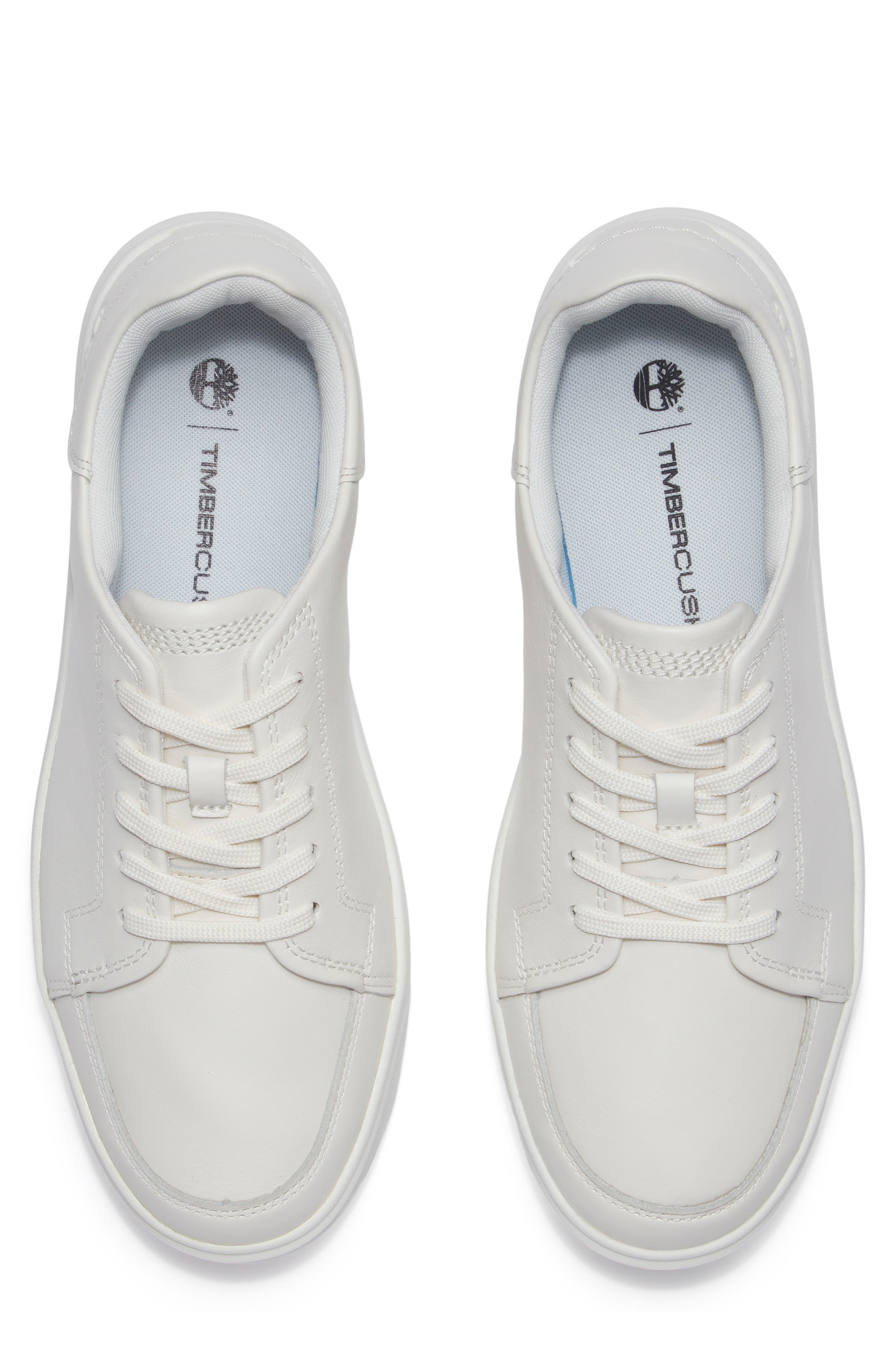 Timberland Emerson Sneaker in White Full Grain at Nordstrom - 4