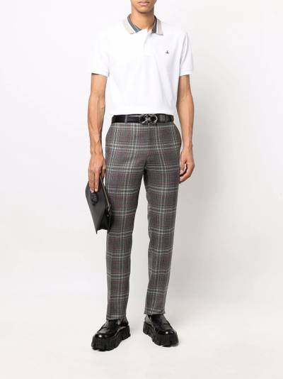 Vivienne Westwood tartan-print tailored trousers outlook