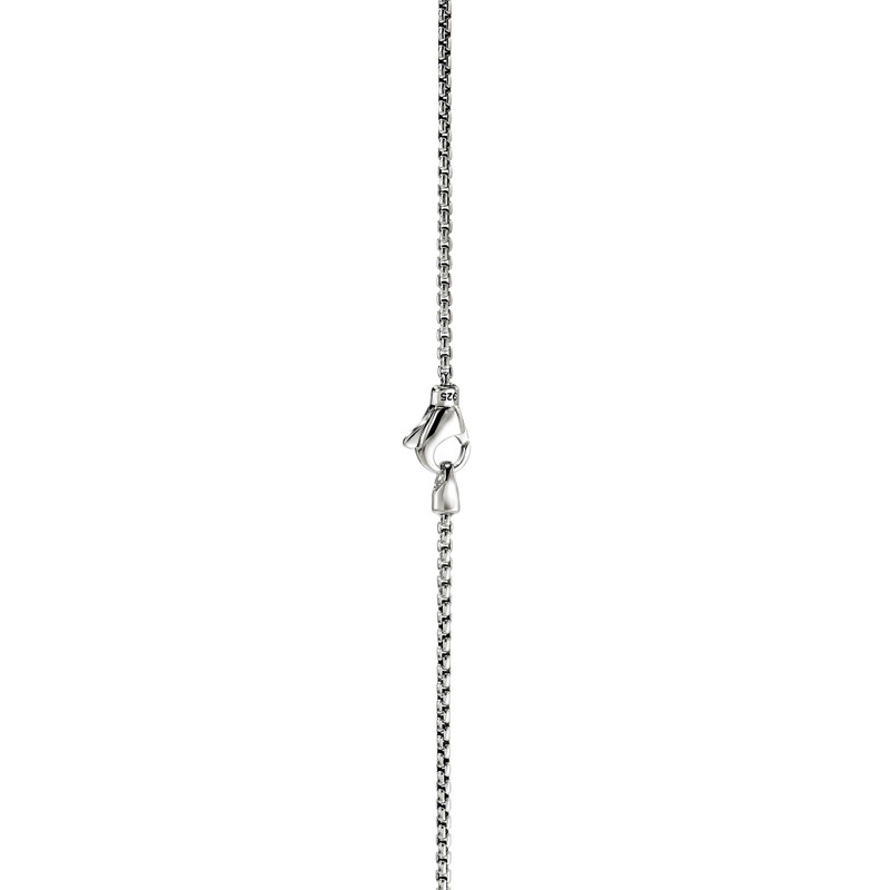 Icon 50 Tag Necklace, Sterling Silver 4