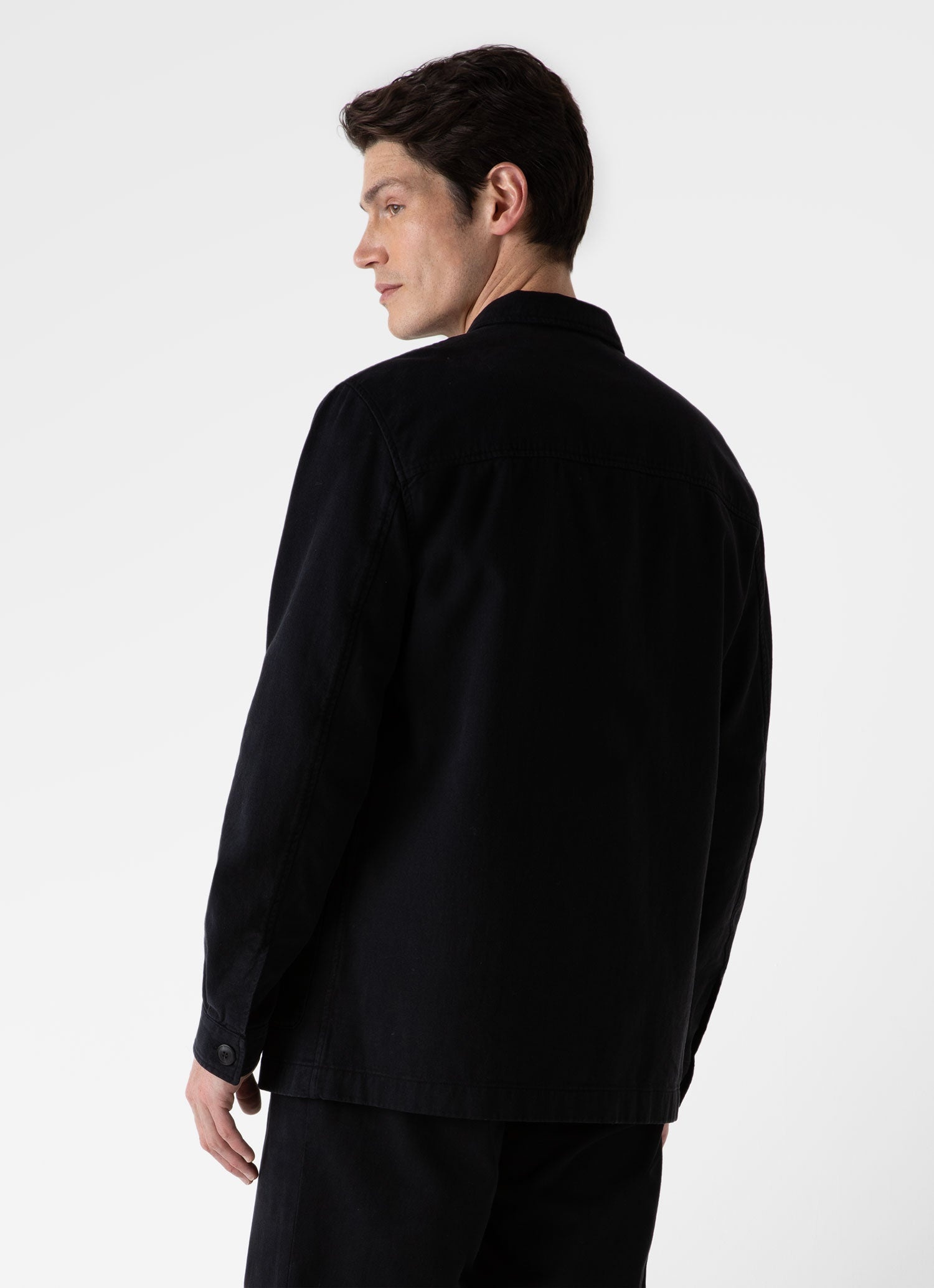 Brushed Cotton Twin Pocket Jacket - 4