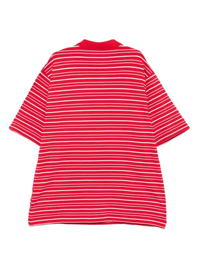 Martine Rose striped polo shirt outlook