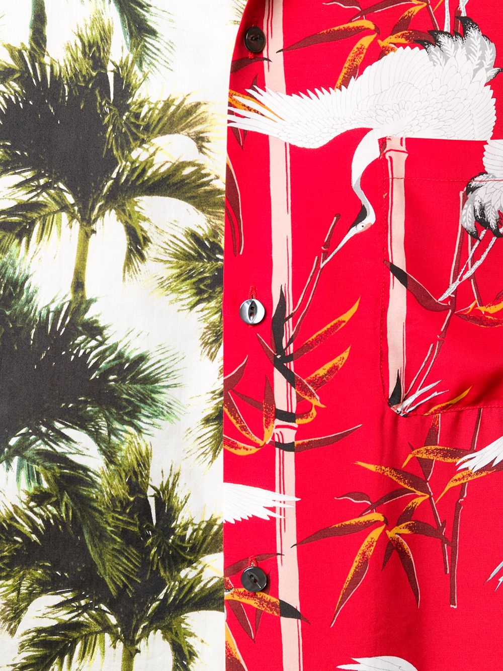 palm tree print shirt - 5
