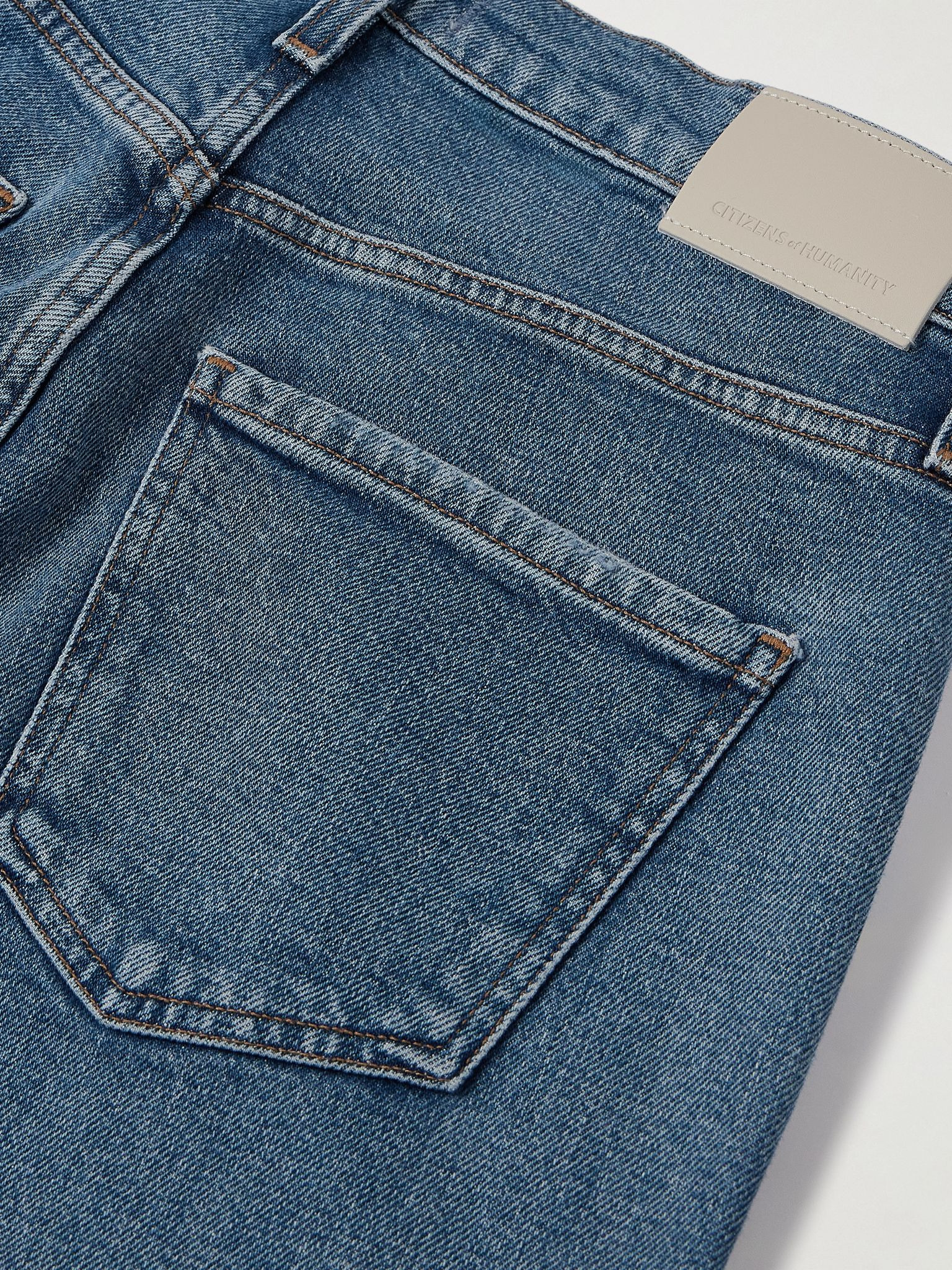 Delfina high-rise straight-leg jeans Mid denim - 6