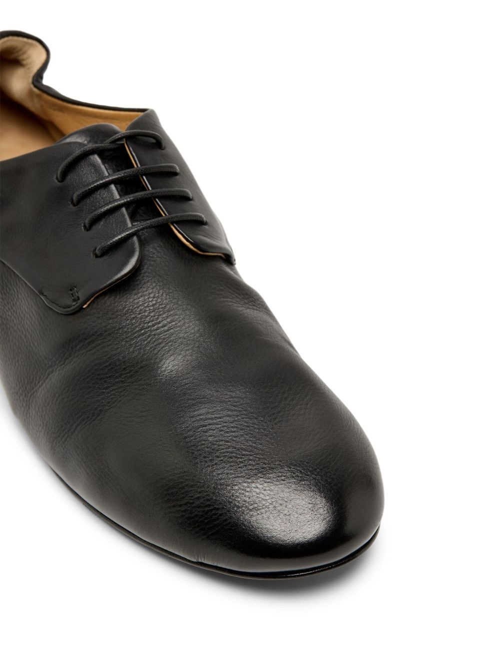 gathered heel Derby shoes - 4