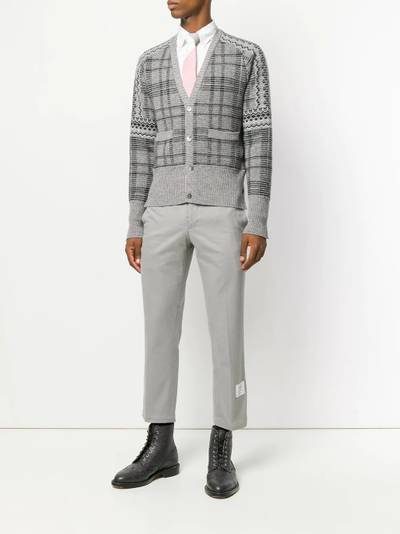 Thom Browne Unconstructed Cotton Twill Chino Trouser outlook