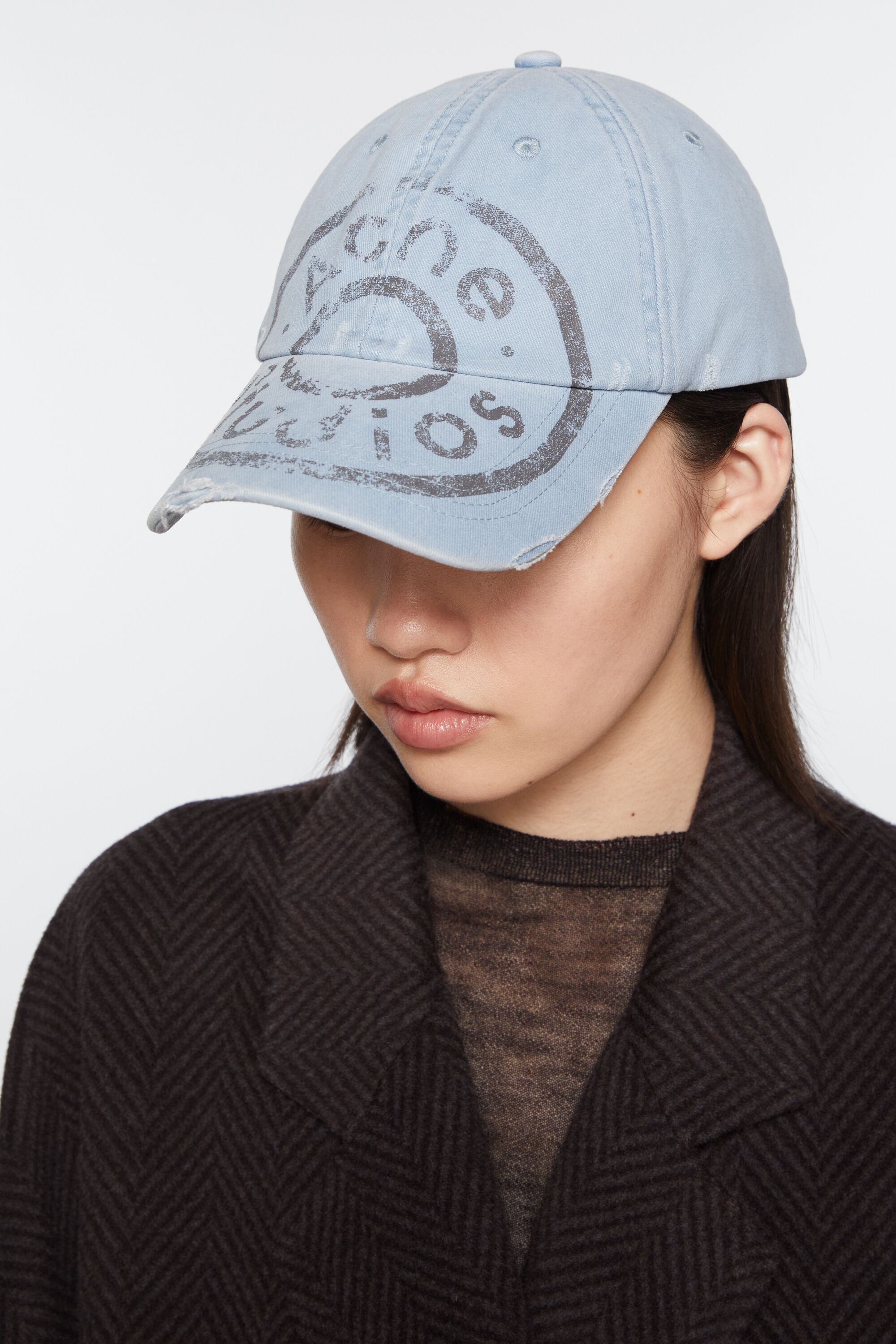 Cap printed logo - Pale blue - 2