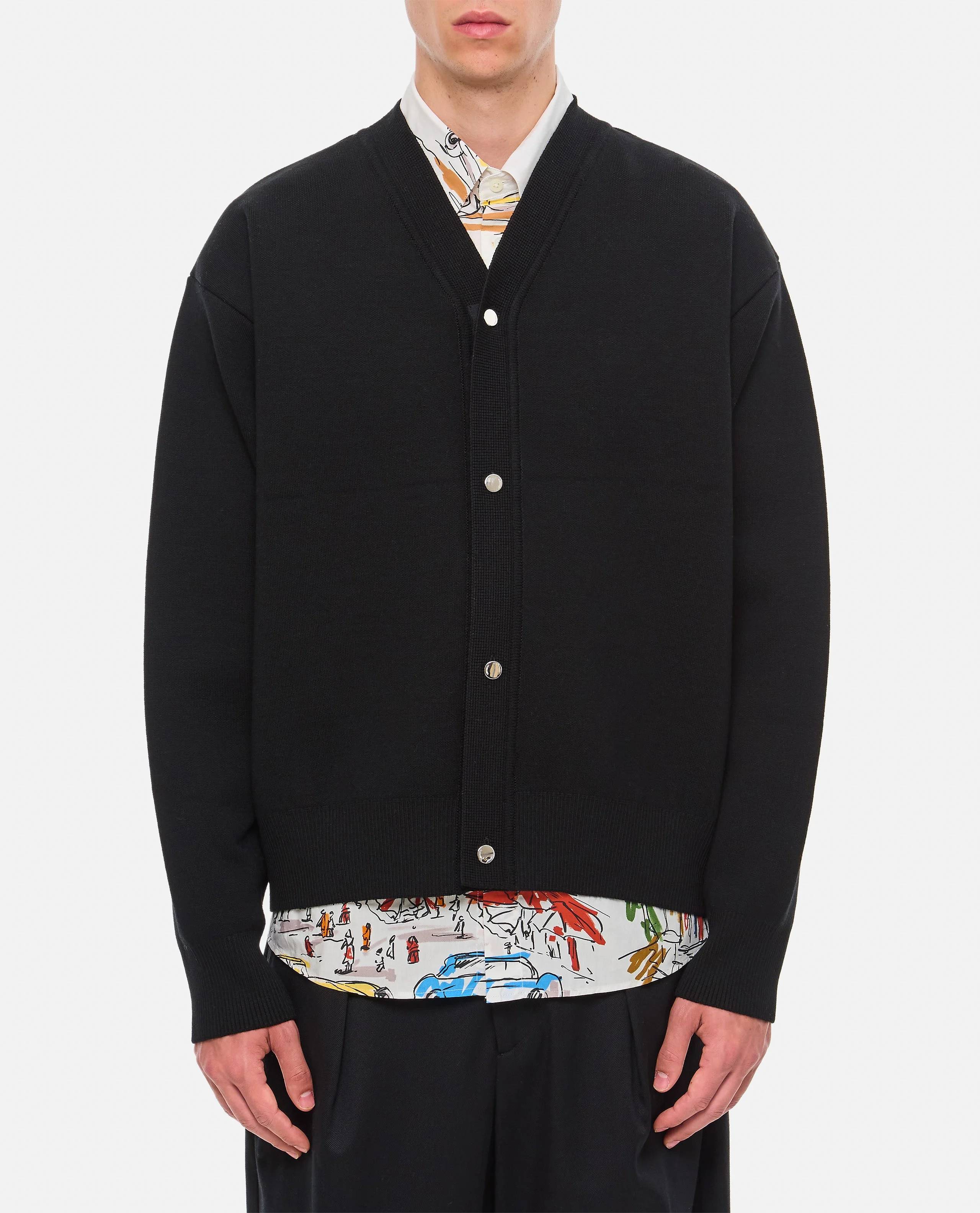 Jacquemus Men Le Cardigan Boutonne - 1